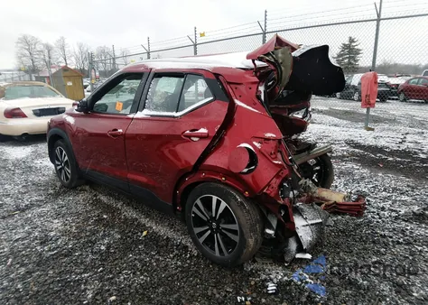 2020 Nissan Kicks Sv Xtronic Cvt from USA, damaged, VIN 3N1CP5CV1LL514298